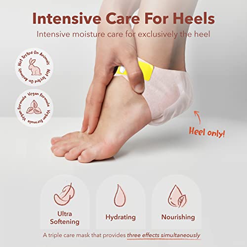 Purederm Instant Softening Heel Mask for Dry Skin – Deep Hydration and Instant Softness for Heel Care
| Purederm Instan